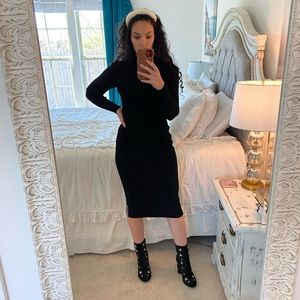 Michale Kors Mock Neck Sweater Dress